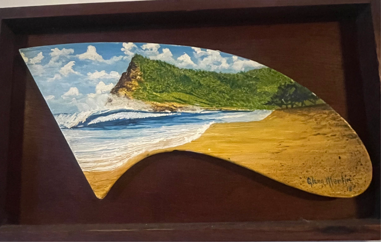 Hand Painted Surf Fin