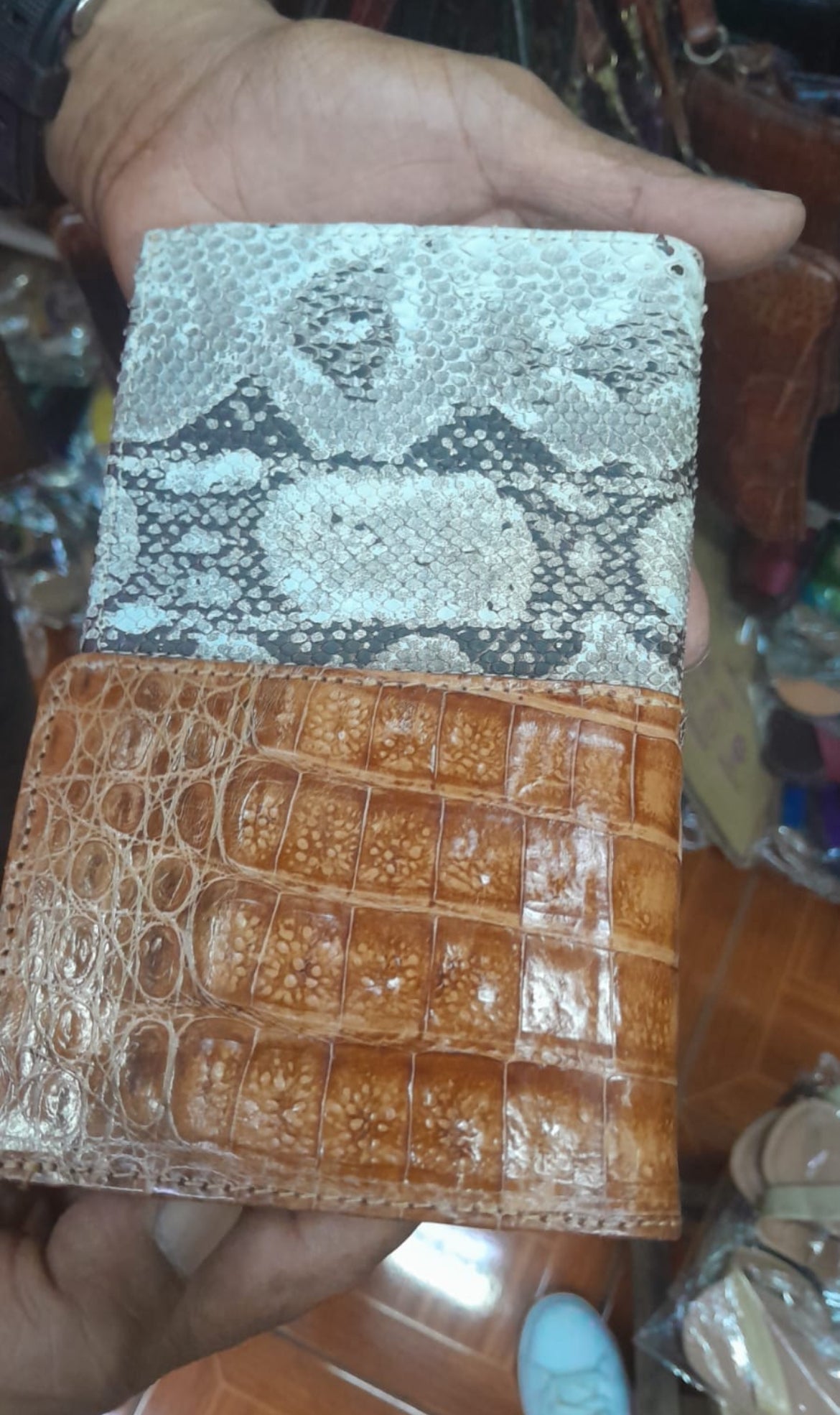 Snake Skin wallet