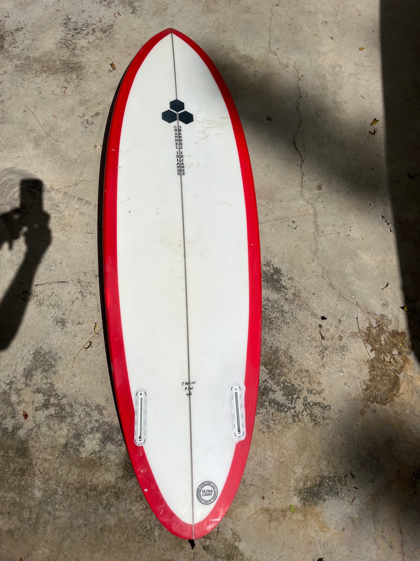 Channel Island 6’1 twin pin one day rental