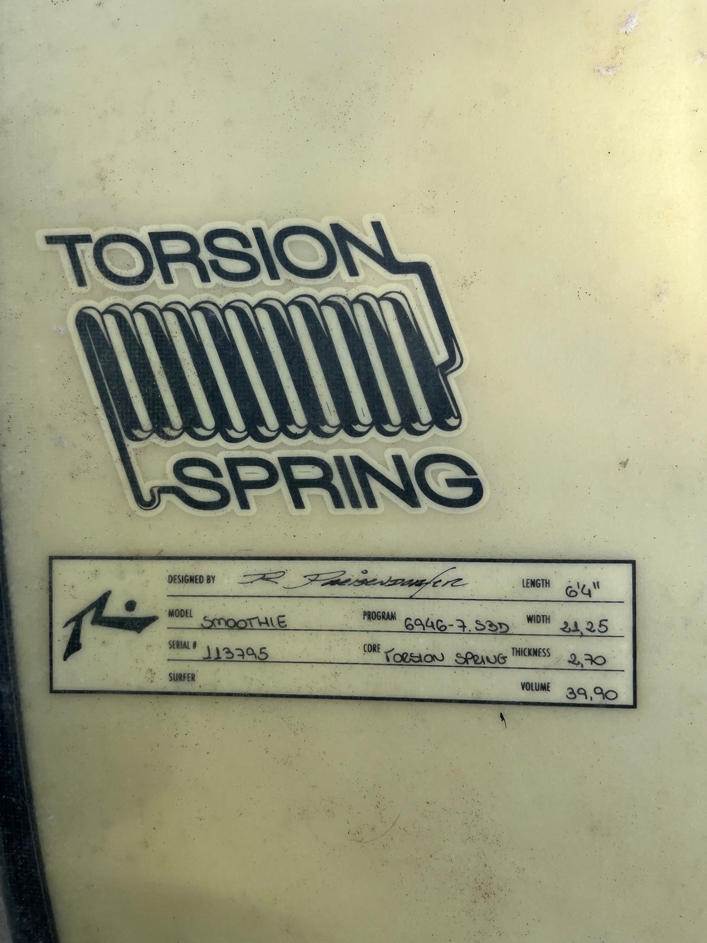 Rusty 6’4” Smothie epoxy surfboard. One day rental