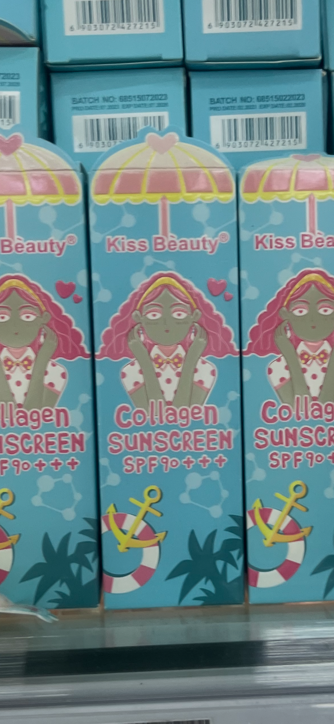 Sunscreen with Collagen