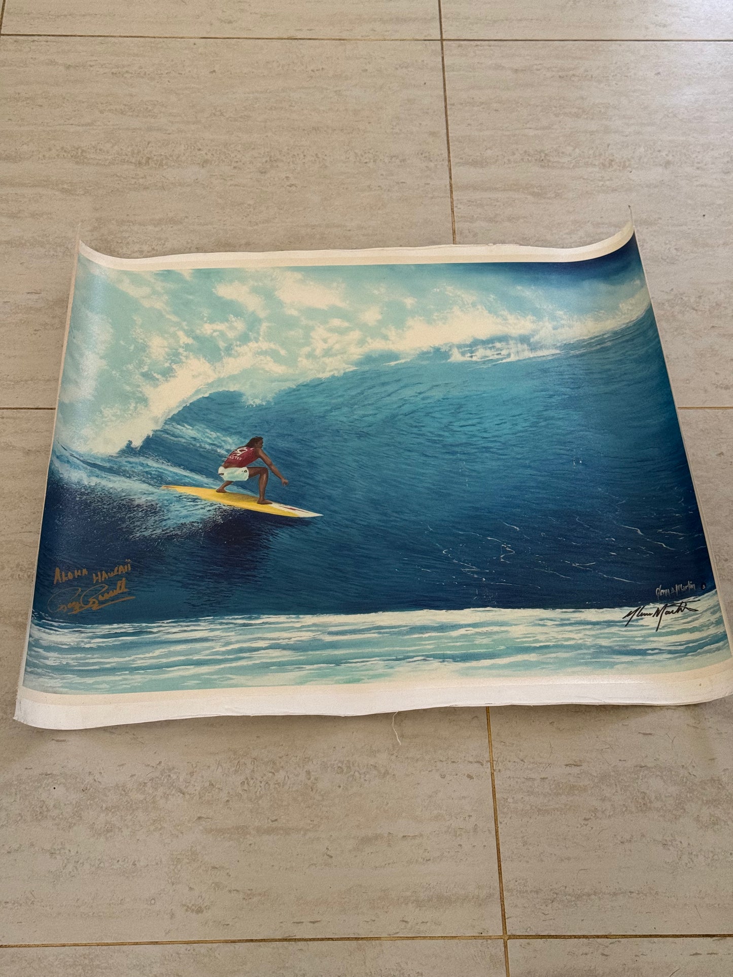 Pipeline Rory Russell Painting