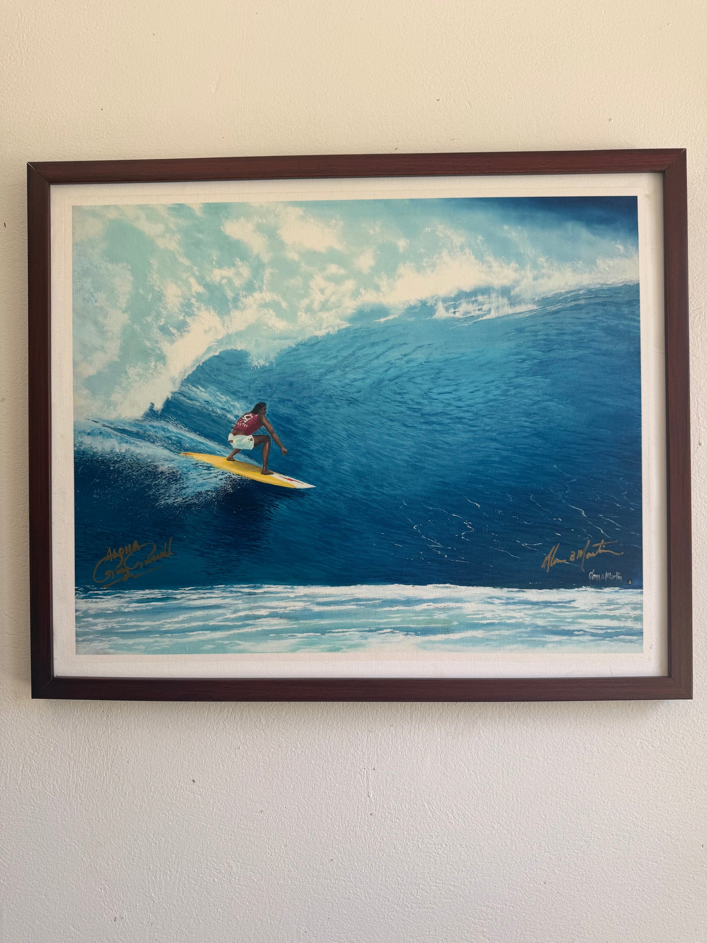 A+ Signed Pipeline Rory Russell Painting