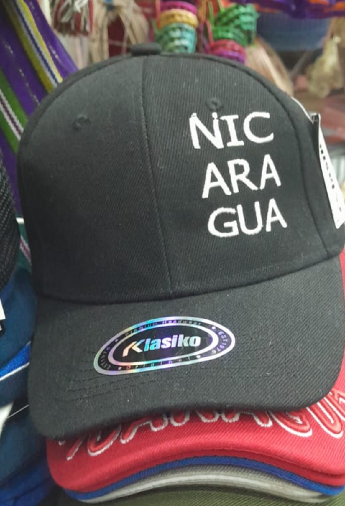 Nicaraguan Logo Caps