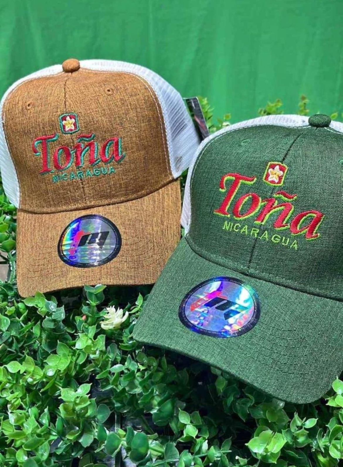 Nicaraguan Logo Caps