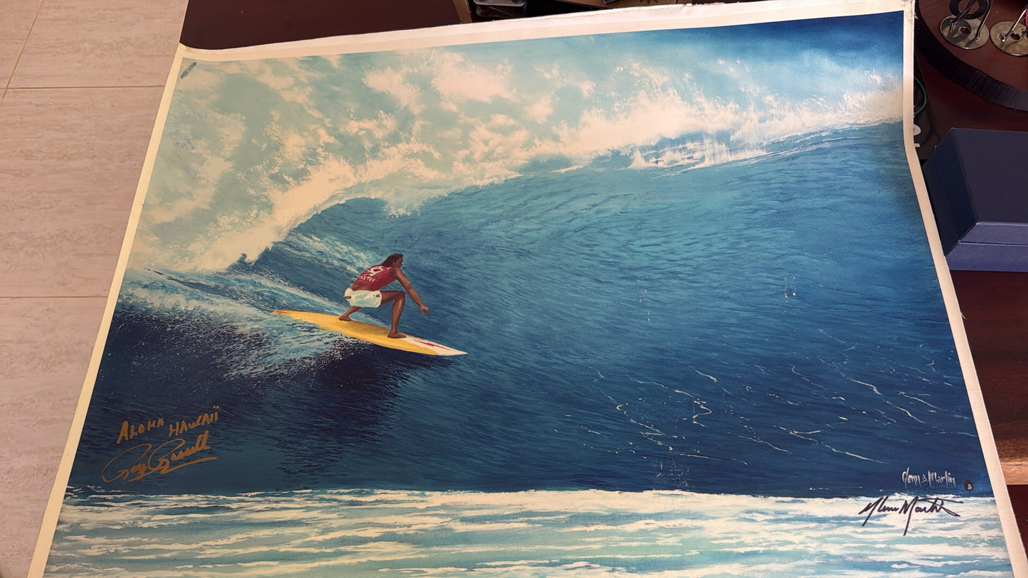 Pipeline Rory Russell Painting