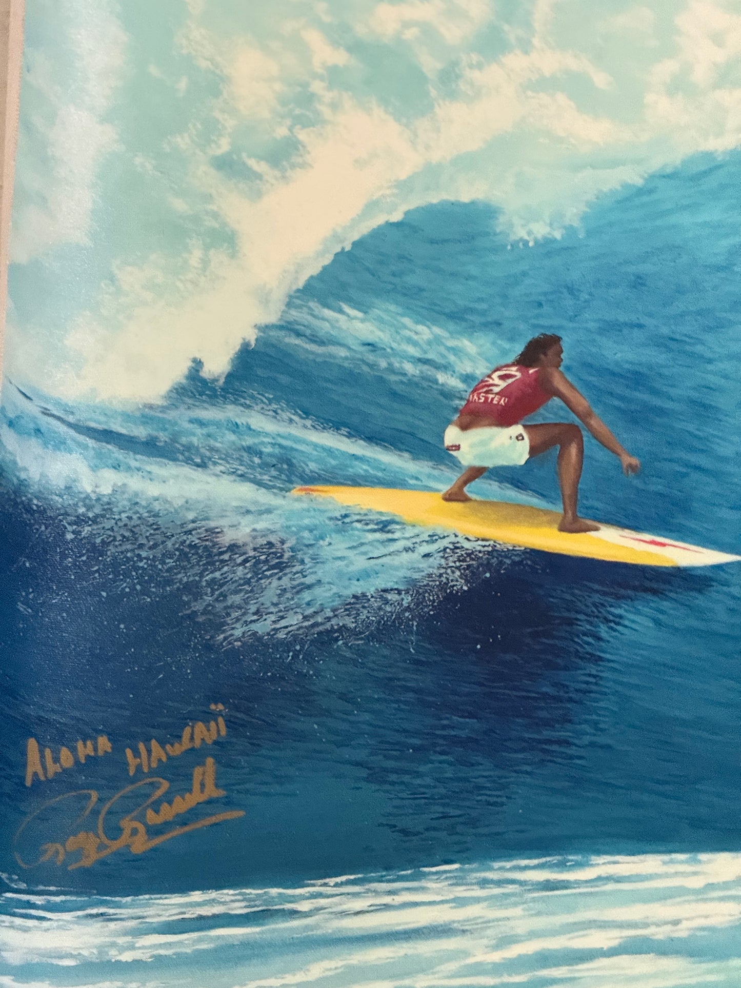 Pipeline Rory Russell Painting